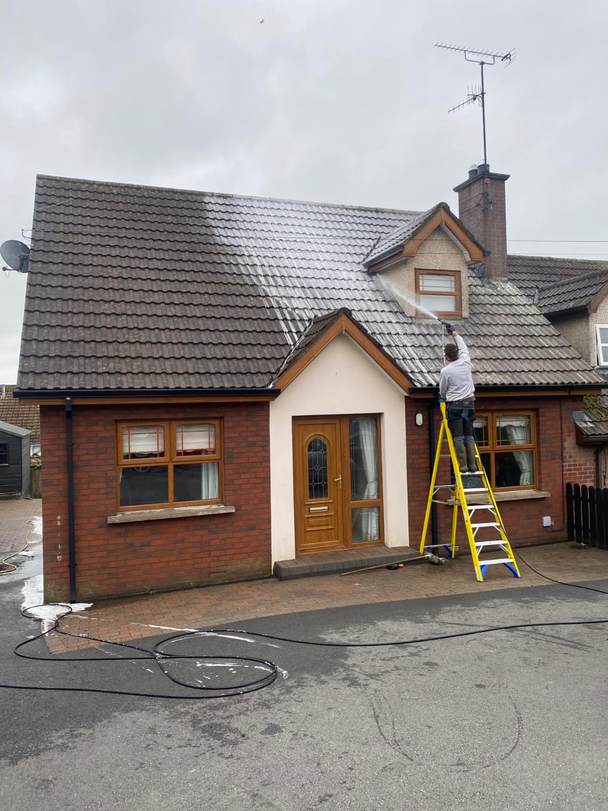 External Cleaning Services NI Domestic and Commercial Roof Cleaning Services
